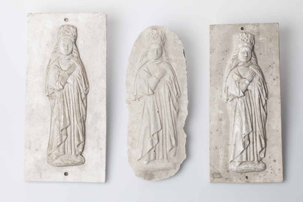 Gipsafgietsel van de klok in de St. Jozefkerk te Groningen