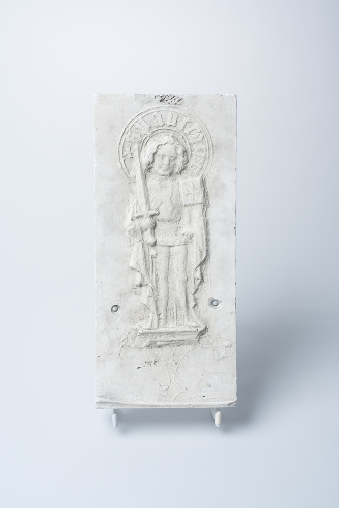 Gipsafgietsel van de klok te Garsthuizen