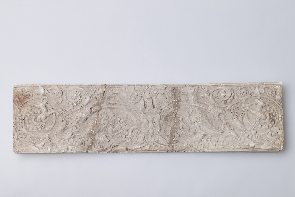 Gipsafgietsel van de klok van 't Zandt