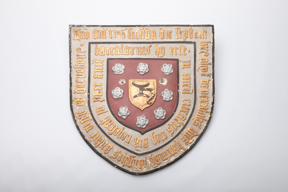 Gipsafgietsel van de bronzen grafplaat van Harmannes Jarghes.