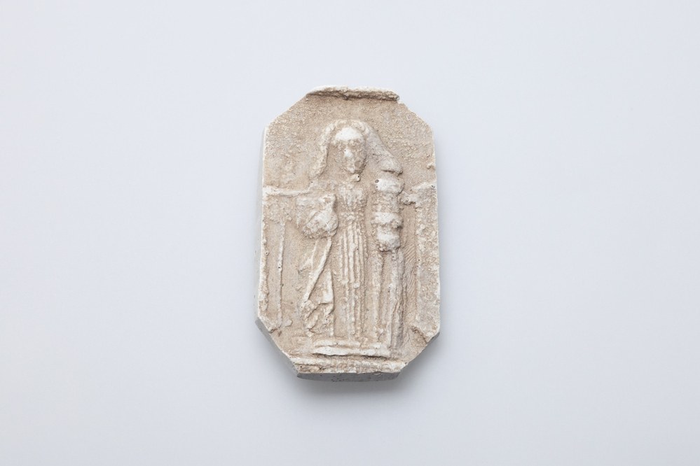 Gipsafgietsel van de klok te Eppenhuizen