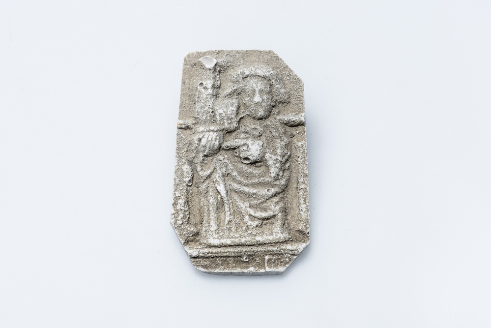 Gipsafgietsel van de klok Eppenhuizen