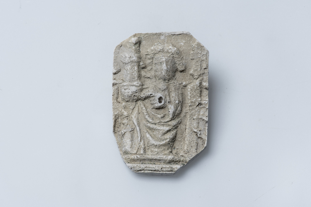 Gipsafgietsel van de klok van Eppenhuizen