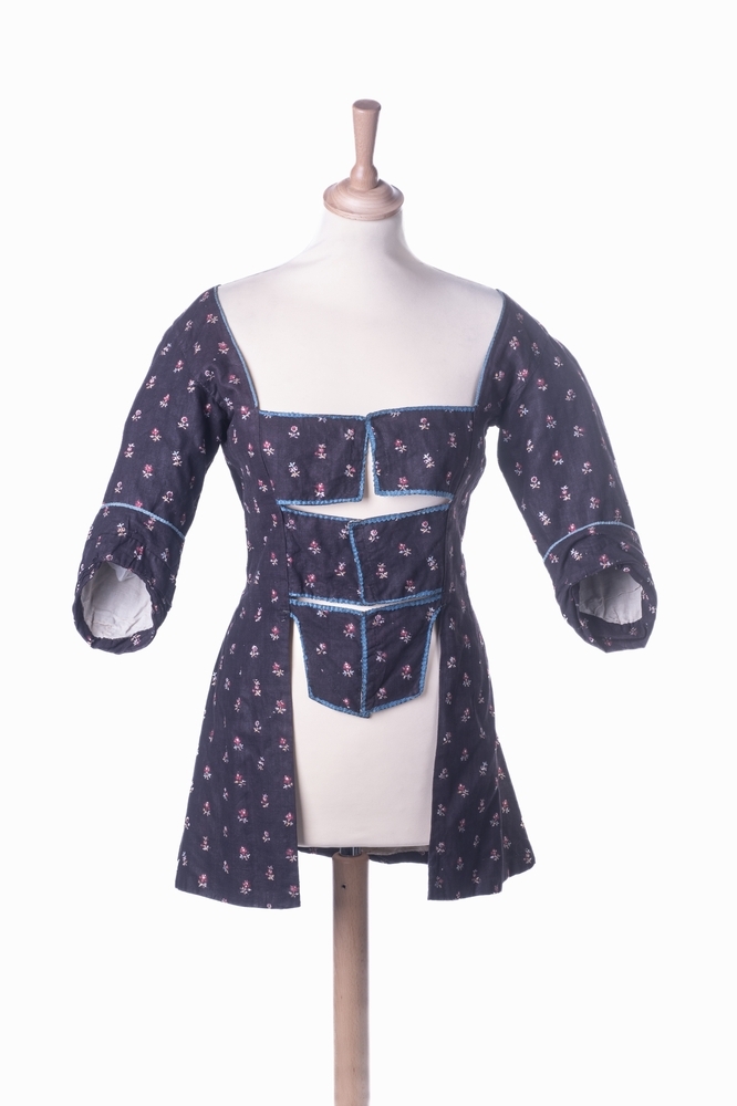 Katoenen donkerbruin jakje