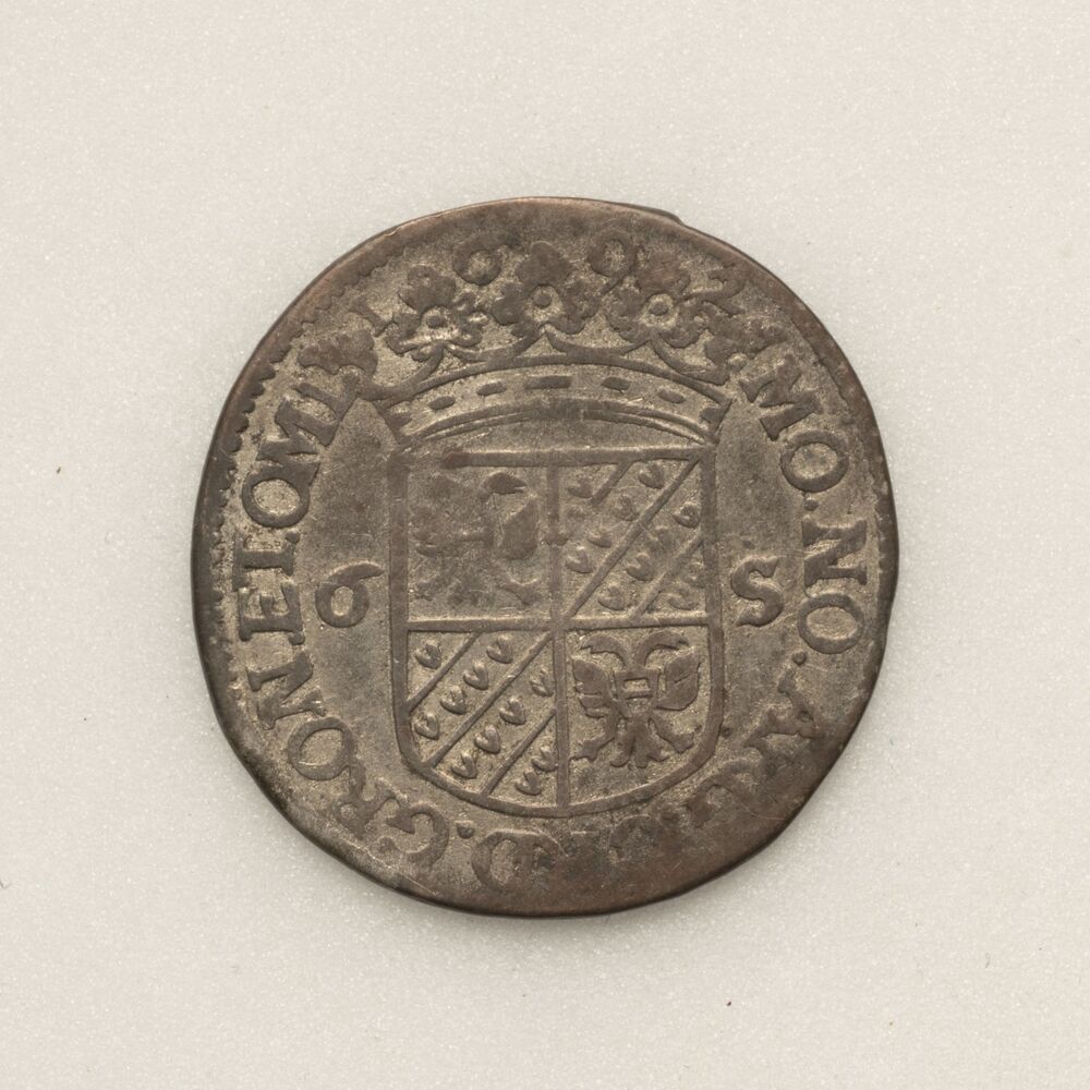 Rijder- of Statenschelling van 6 stuivers, 1692, Groningen (Stad en Ommelanden)