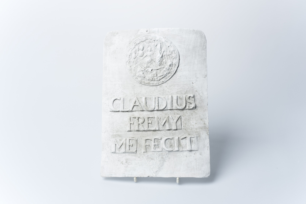 Gipsafgietsel van de klok te Noordhorn