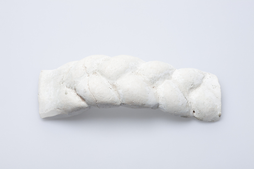 Gipsafgietsel van de klok te Ulrum