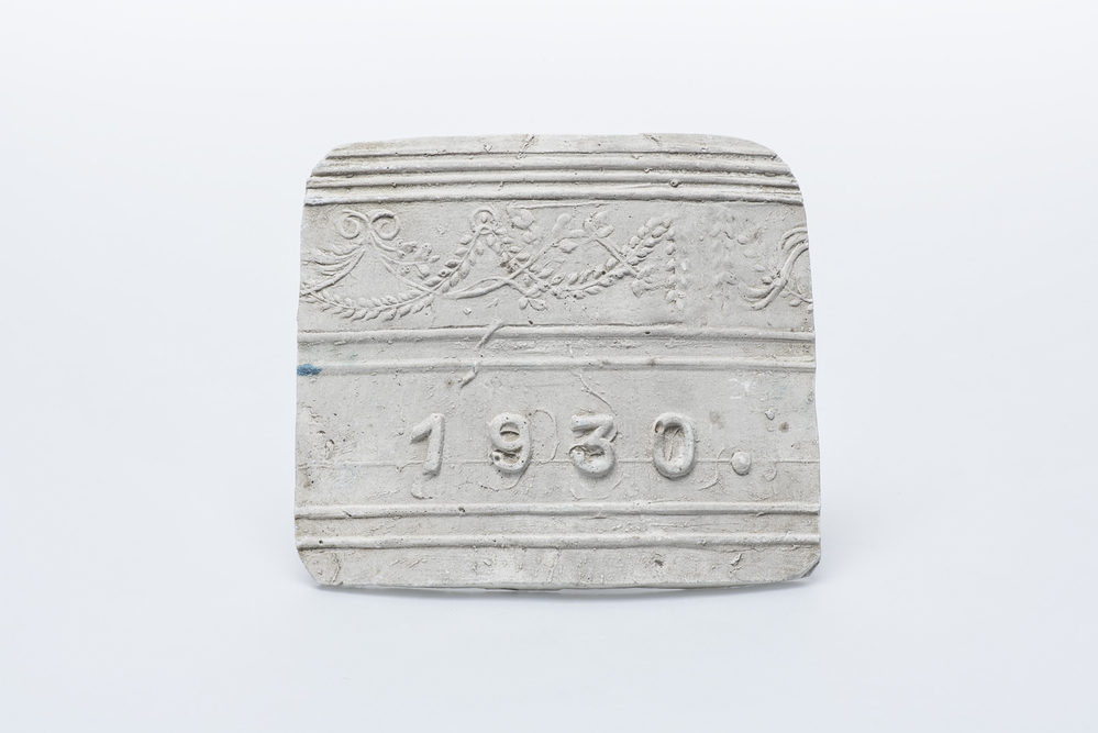 Gipsafgietsel van de klok te Venne, gem. Winschoten (geref.)