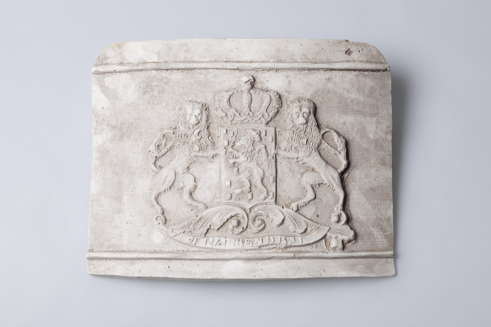 Gipsafgietsel van de klok te de Wilp