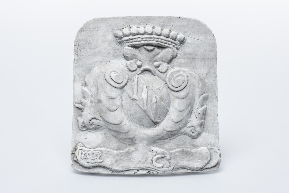 Gipsafgietsel van de klok te Vriescheloo