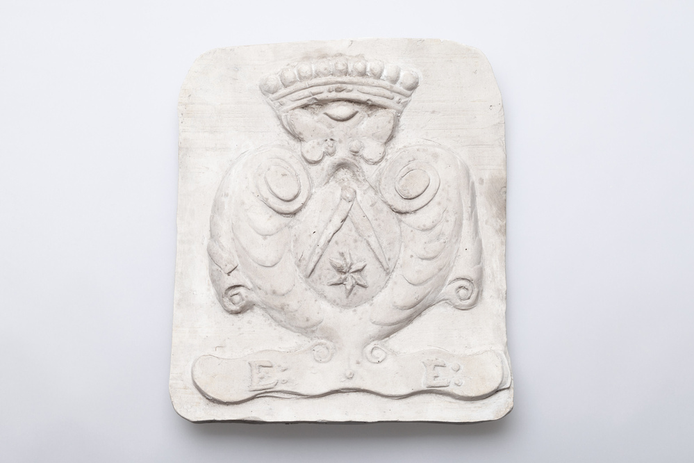 Gipsafgietsel van de klok te Vriescheloo