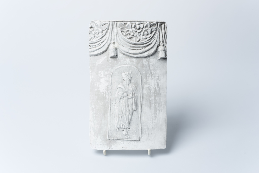 Gipsafgietsel van de klok R.K. te Bedum