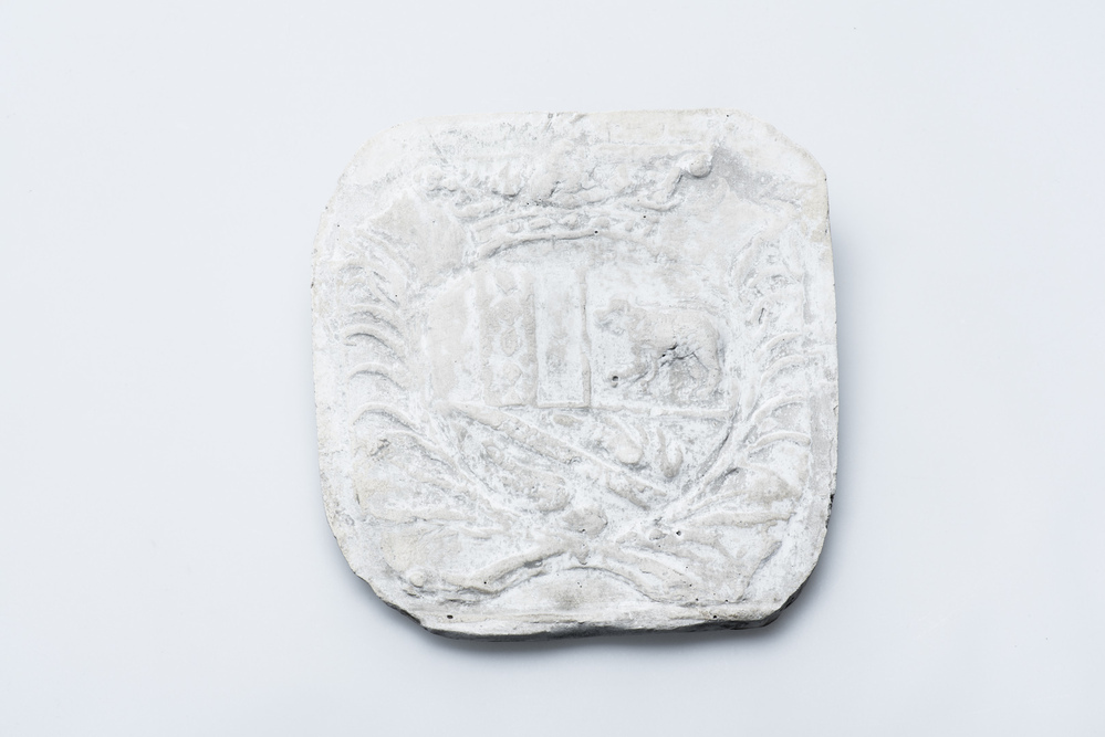 Gipsafgietsel van de klok te Haren