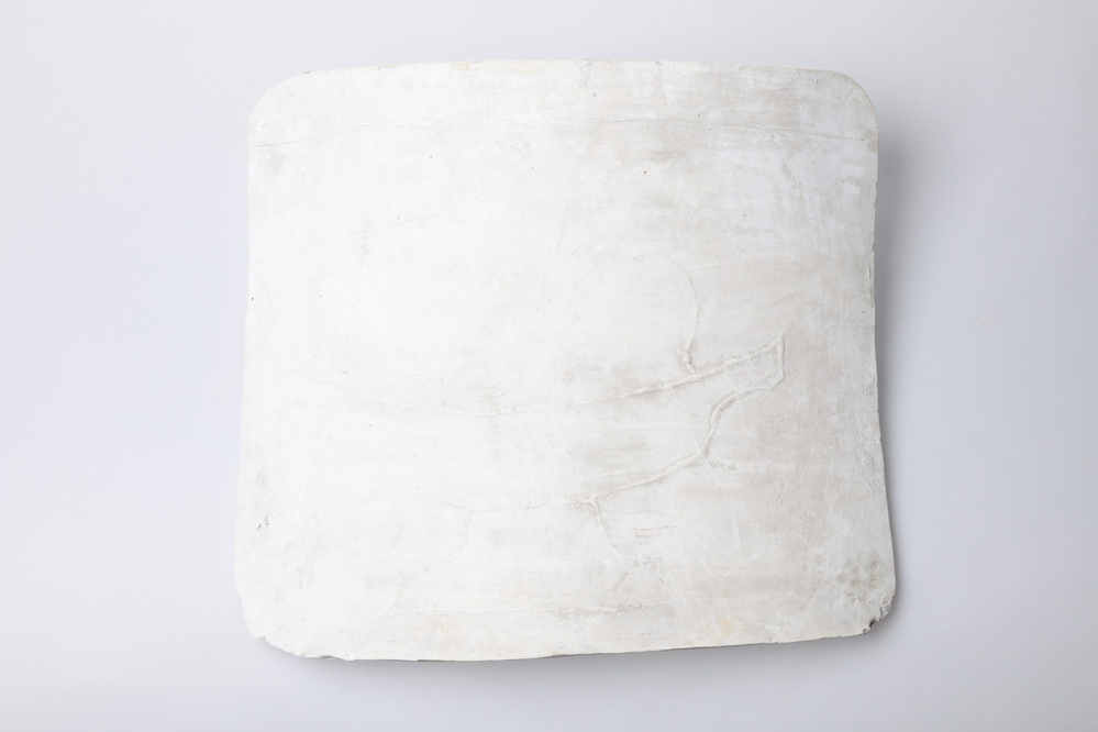 Gipsafgietsel van de klok te Slochteren (voorheen Wittewierum)