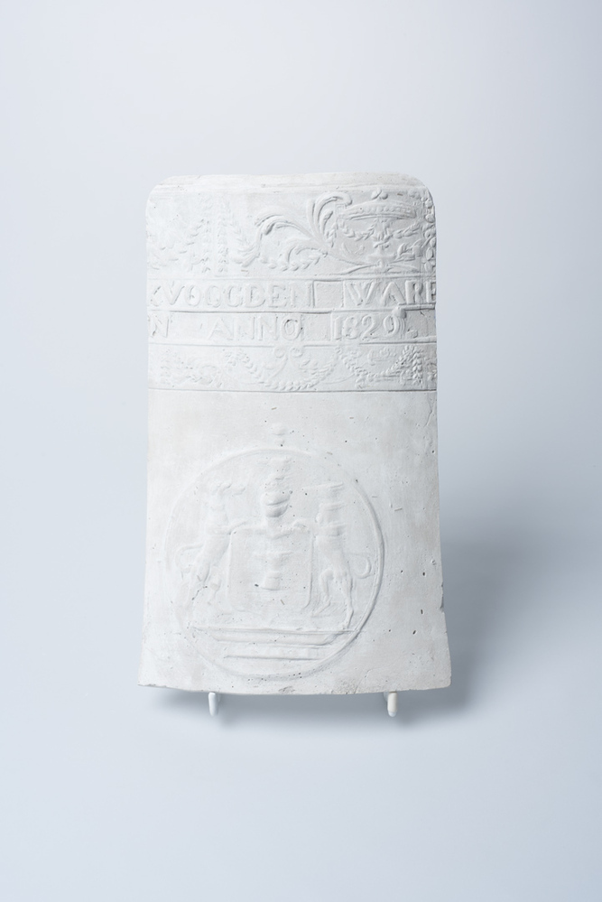 Gipsafgietsel van de klok te Wittewierum