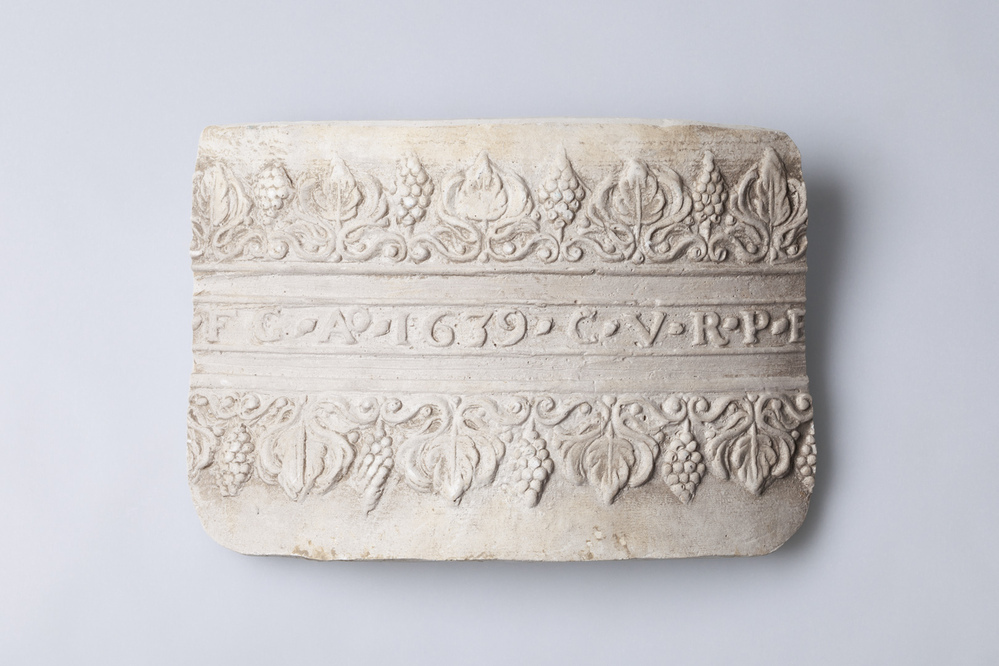 Gipsafgietsel van de klok te Wirdum (voorheen te Tjamsweer)