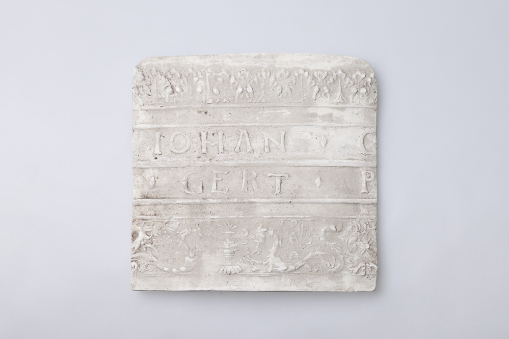 Gipsafgietsel van de klok te Garmerwolde