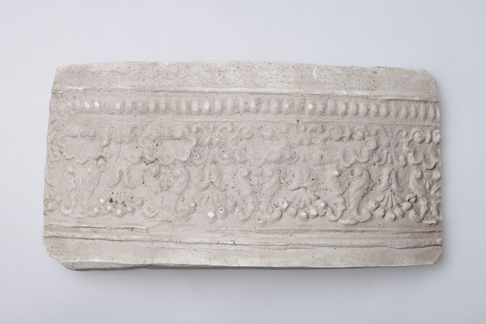 Gipsafgietsel van de klok te Jukwerd