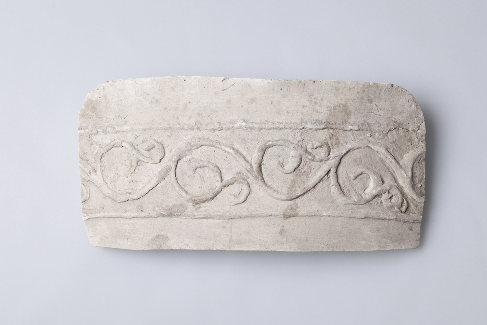 Gipsafgietsel van de klok te Uitwierde