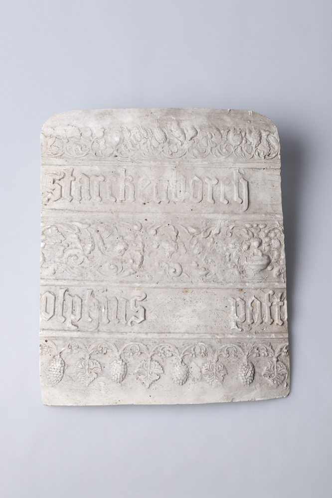 Gipsafgietsel van de klok te Leens