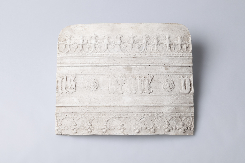 Gipsafgietsel van de klok te Kloosterburen