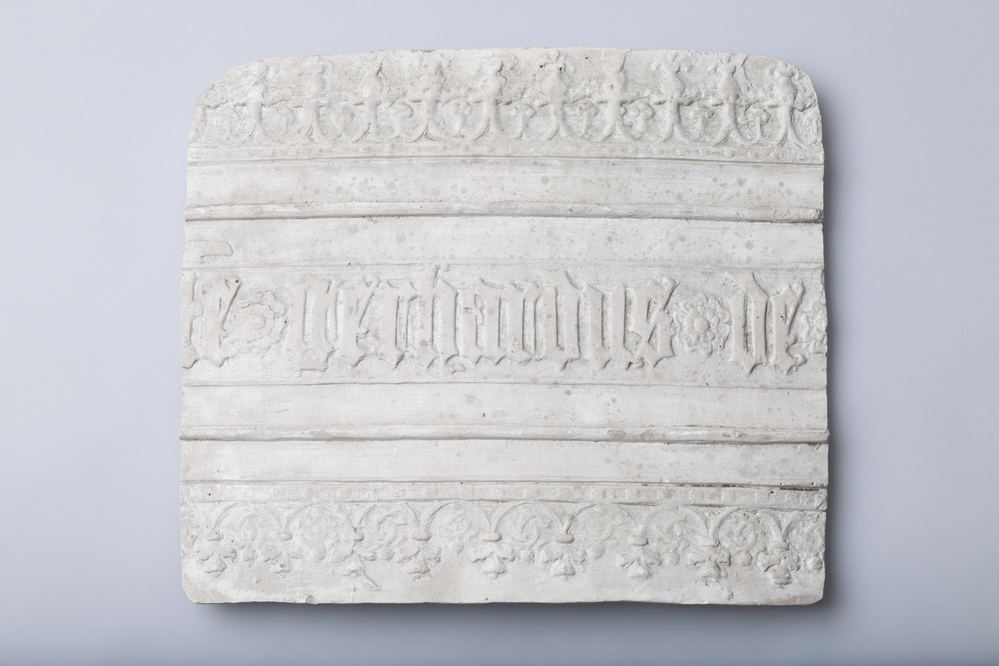 Gipsafgietsel van de klok te Zeerijp