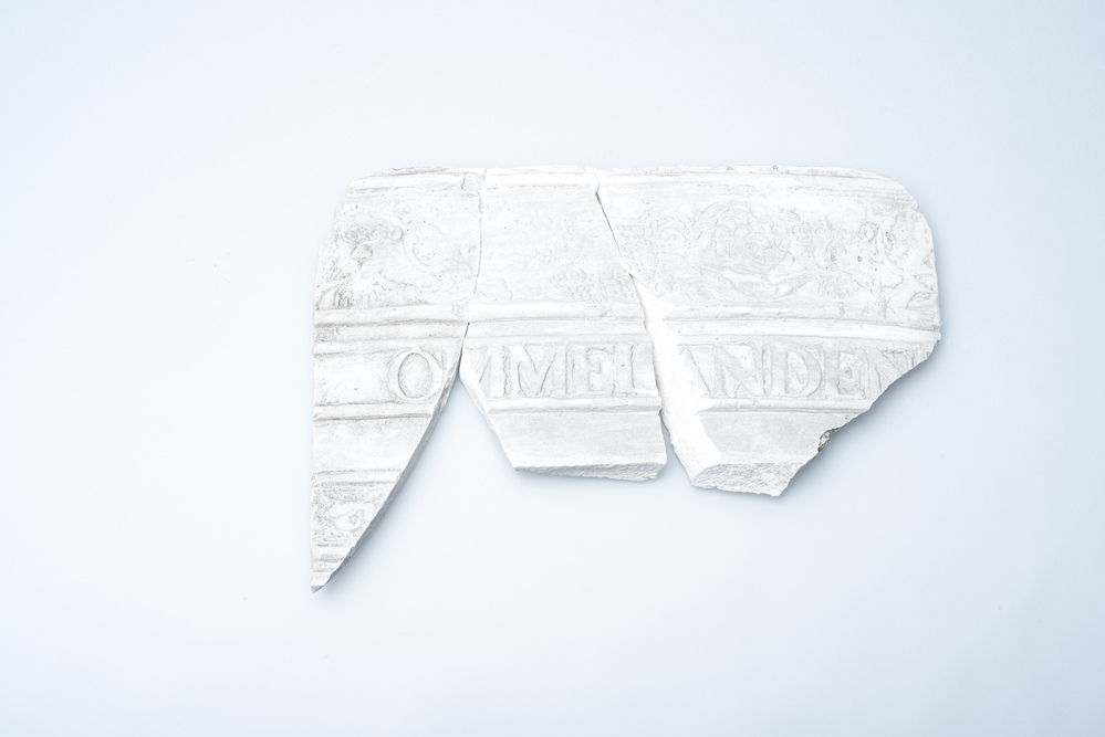 Gipsafgietsel van de klok te Fransum