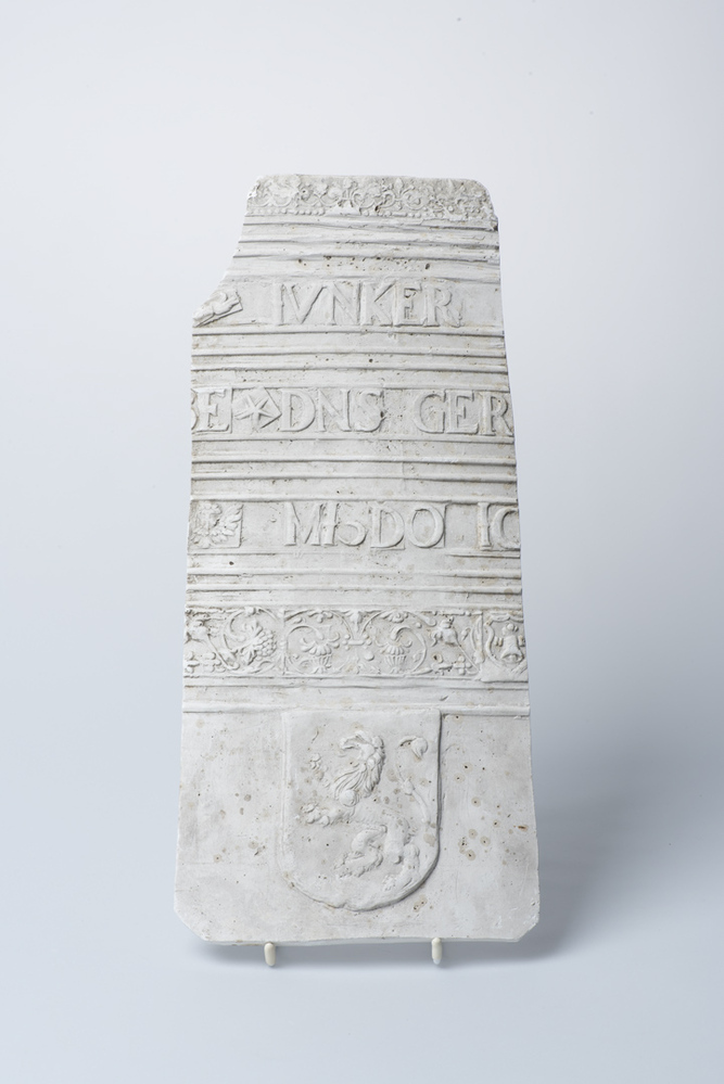 Gipsafgietsel van de klok te Westerwijtwerd, gem. Middelstum