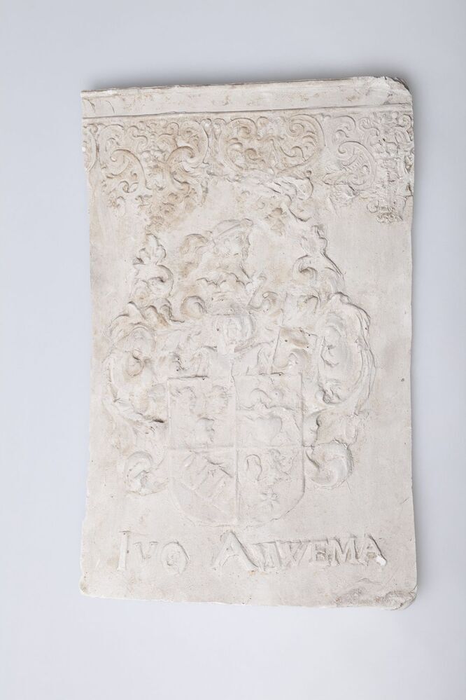 Gipsafgietsel van de klok te Tolbert.