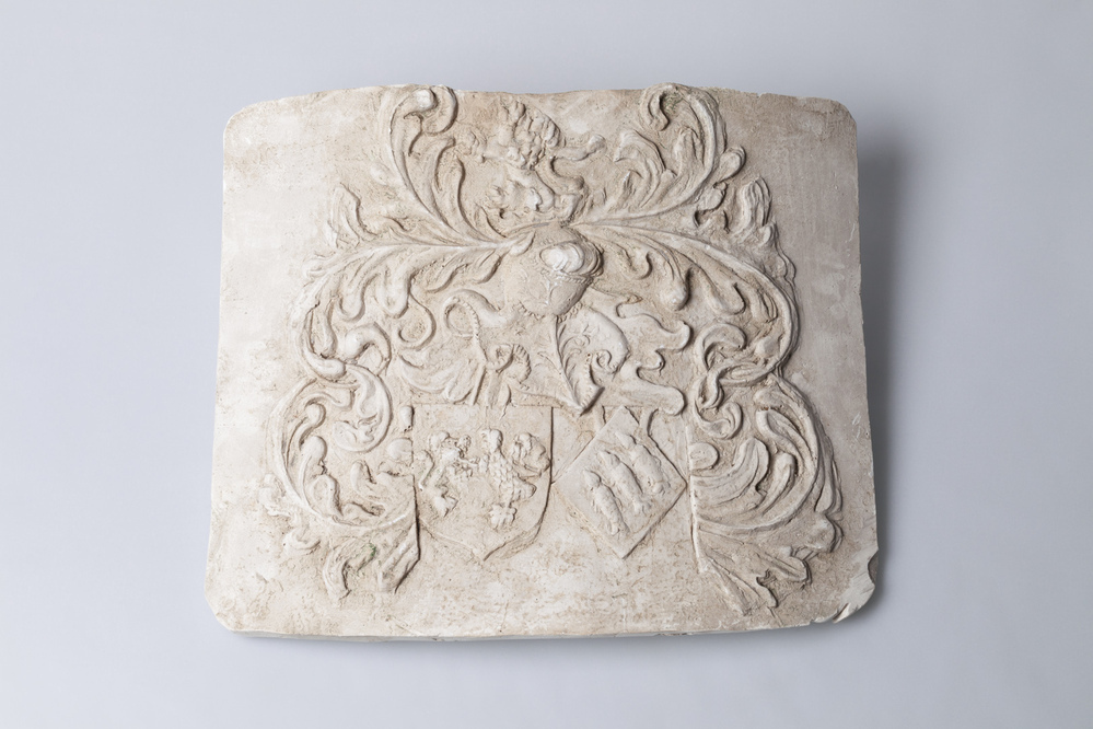 Gipsafgietsel van de klok te Zuidhorn