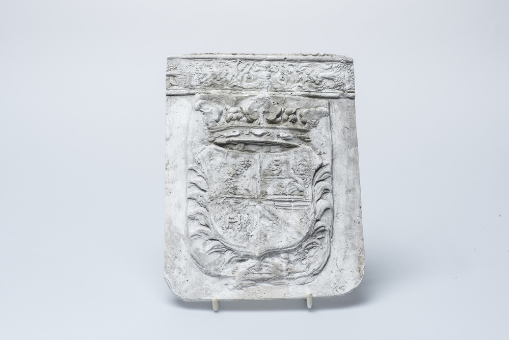 Gipsafgietsel van de klok te Bierum