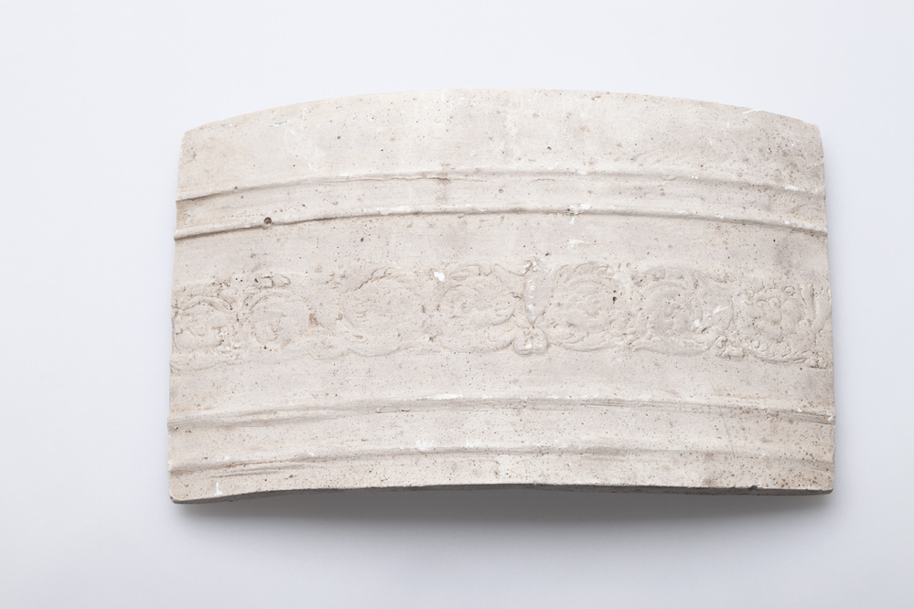 Gipsafgietsel randversiering