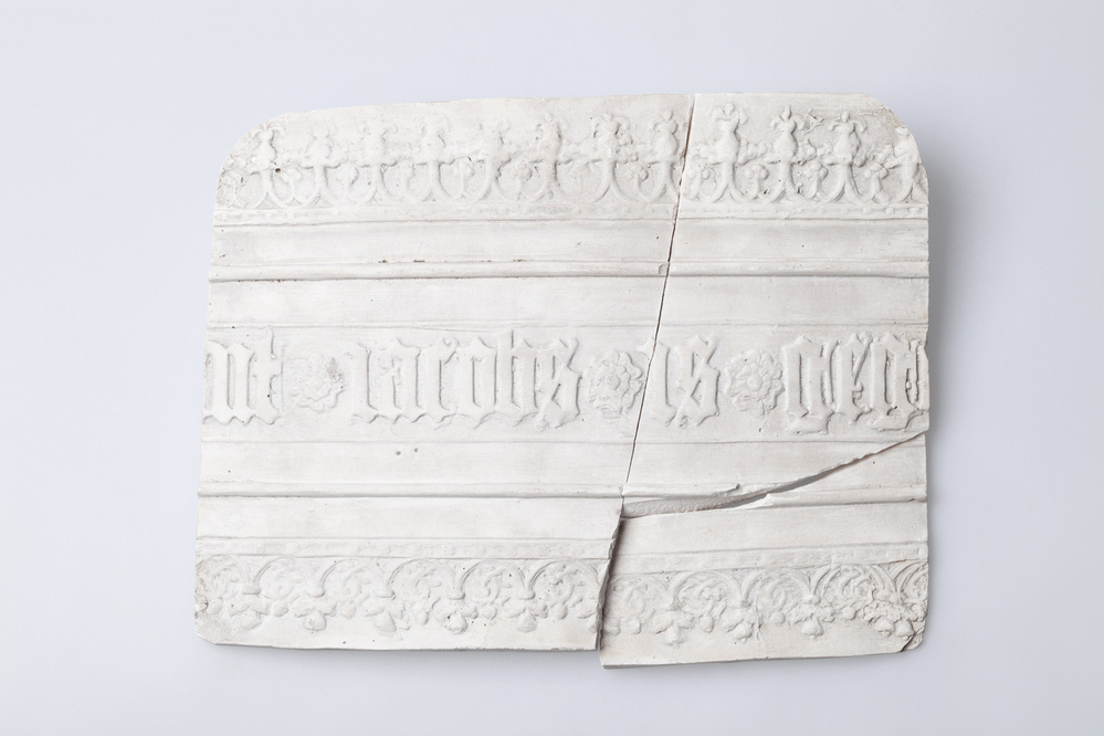 Gipsafgietsel van de klok te Zeerijp