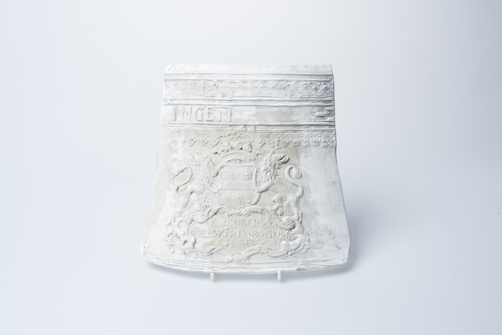 Gipsafgietsel van de klok te Zeerijp