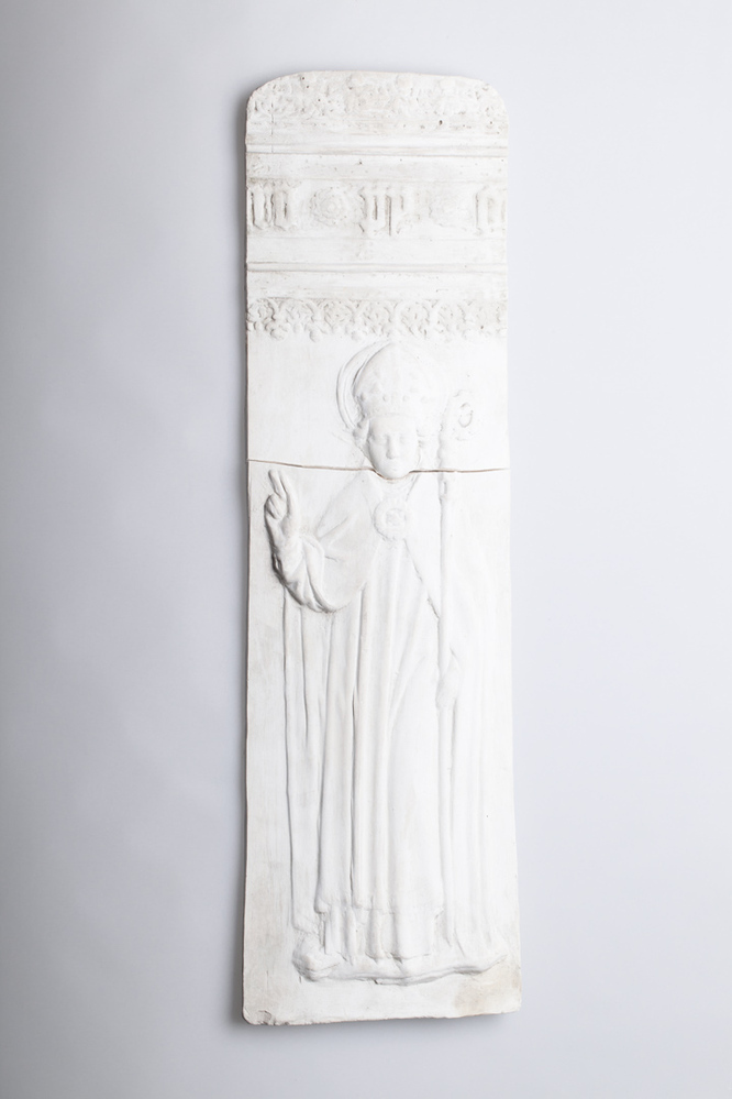 Gipsafgietsel van de klok te `t Zandt