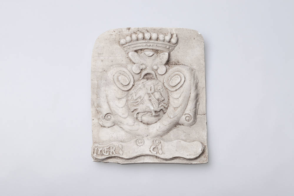 Gipsafgietsel van de klok te Vriescheloo.