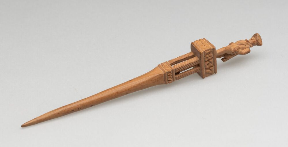 Houten handwerkpriem