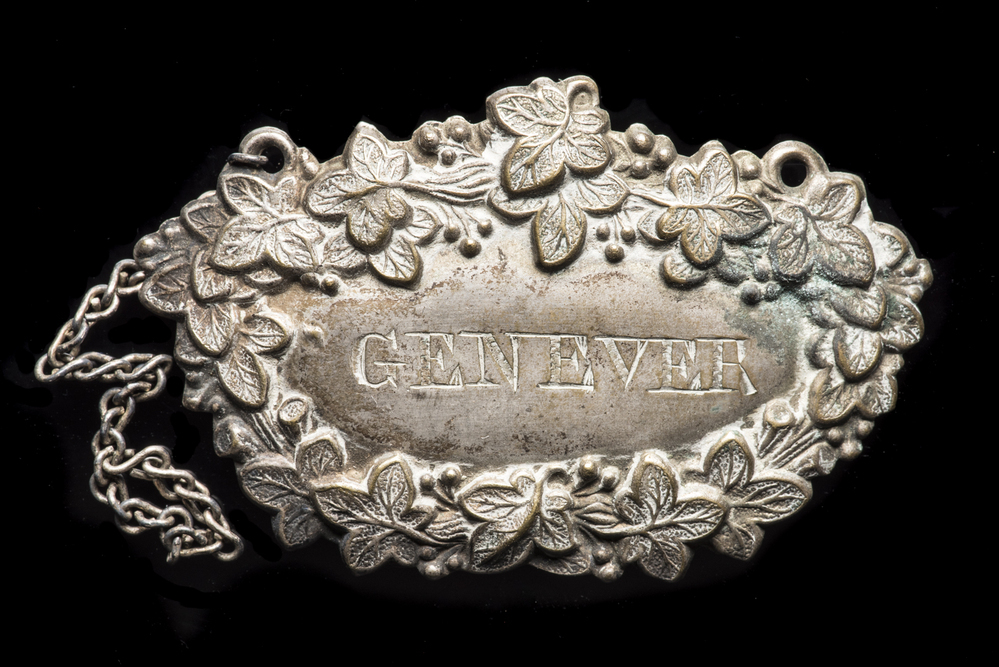 flessenlabel 'GENEVER'