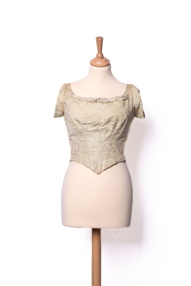 lijfje van groene zijde