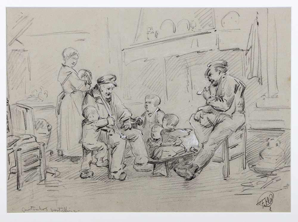 Grootvader's vertelling (uit de serie: Overschot van, en souvenir aan de compositieleer van Egenberger (cursussen 1882-83 en 83-84))