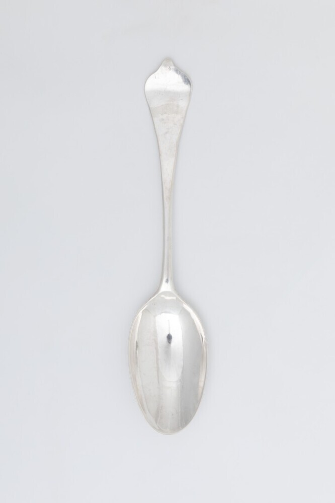 Lepel van zilver (shield end)