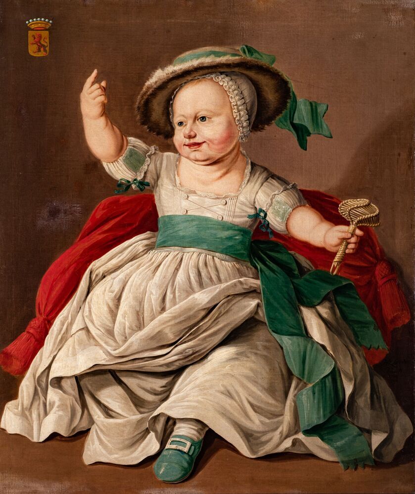 Edzard Jacob Lewe, op 1-jarige leeftijd