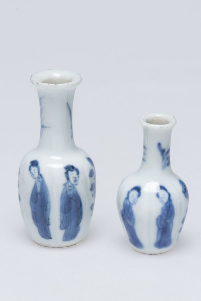 Étagèrevaasjes of pulletjes