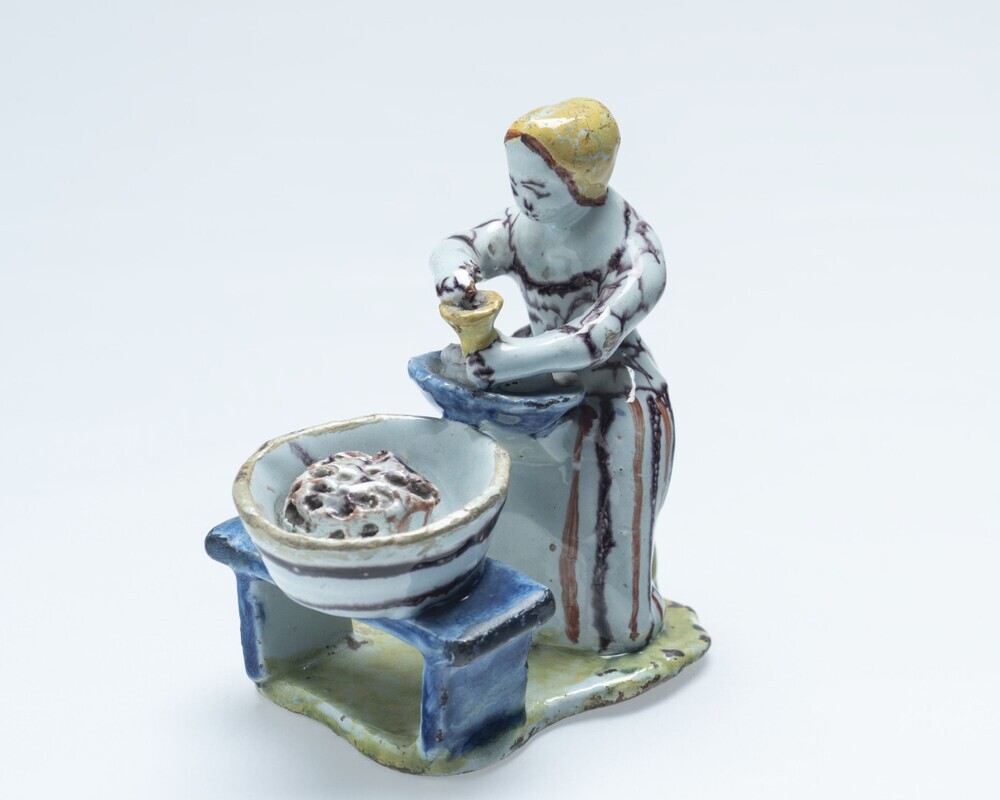 Beeldje "worst stoppende vrouw"