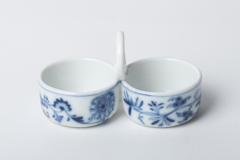 Deel van een Meissen servies, Zoutvat