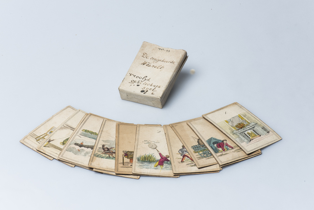 De omgekeerde wereld / Vrolijk gezelschapsspel