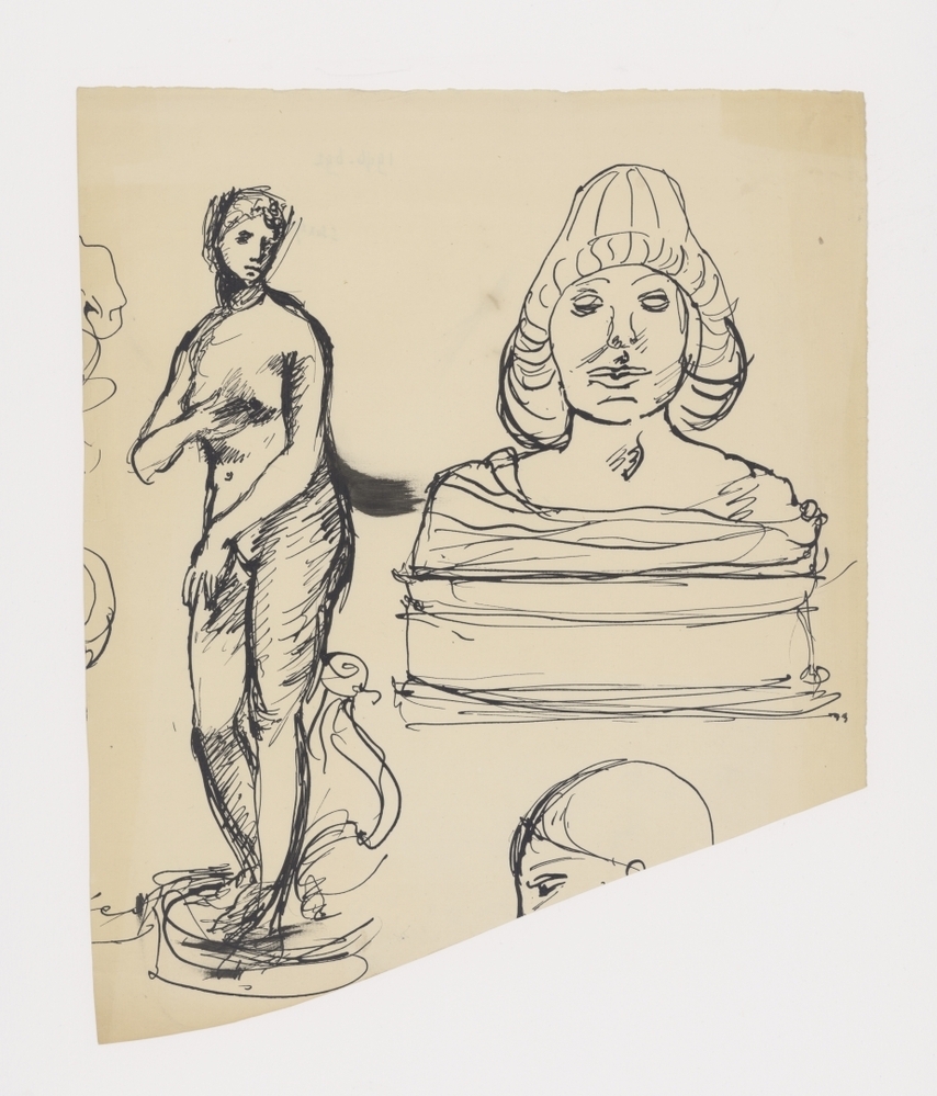 Studies naar beelden (o.a. Venus van Milo)