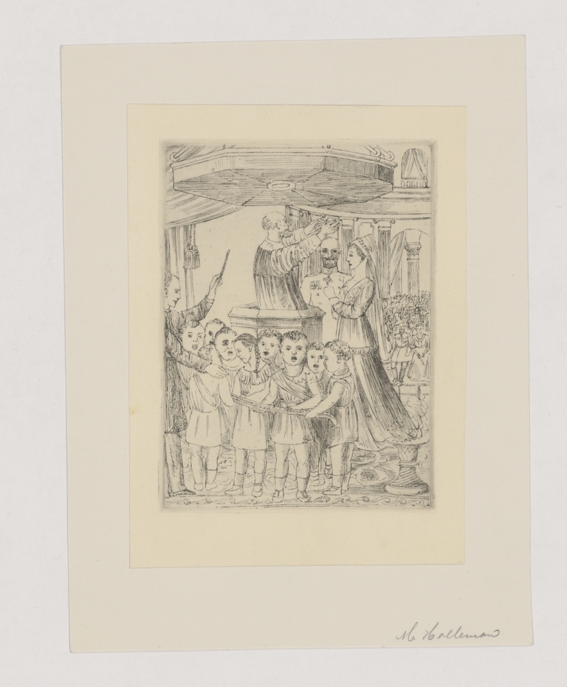 Huwelijksinzegening van een officier