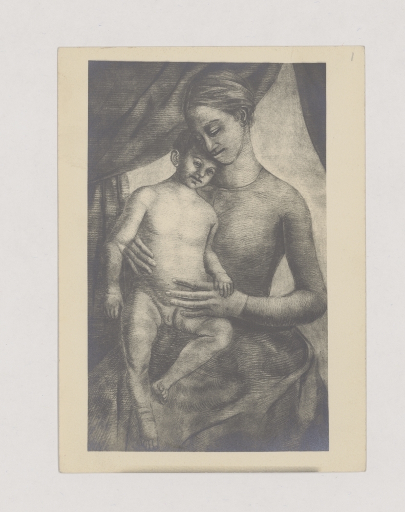 foto van 'Madonna met kind'