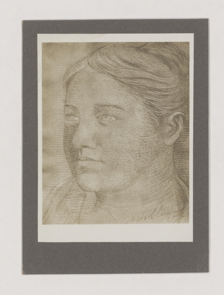 Twee foto's van 'Vrouw'